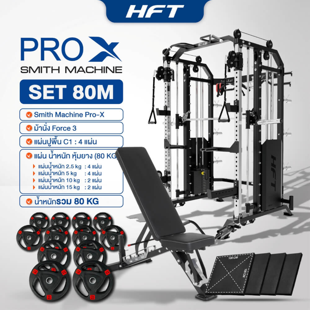 สมิทแมชชีน HOMEFITTOOLS รุ่น PRO-X SET 80M_1